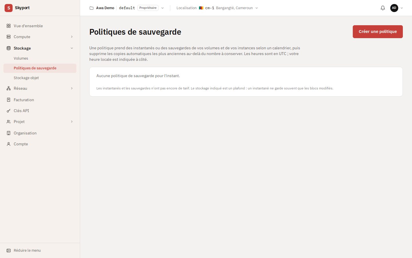 Les politiques de sauvegarde.
