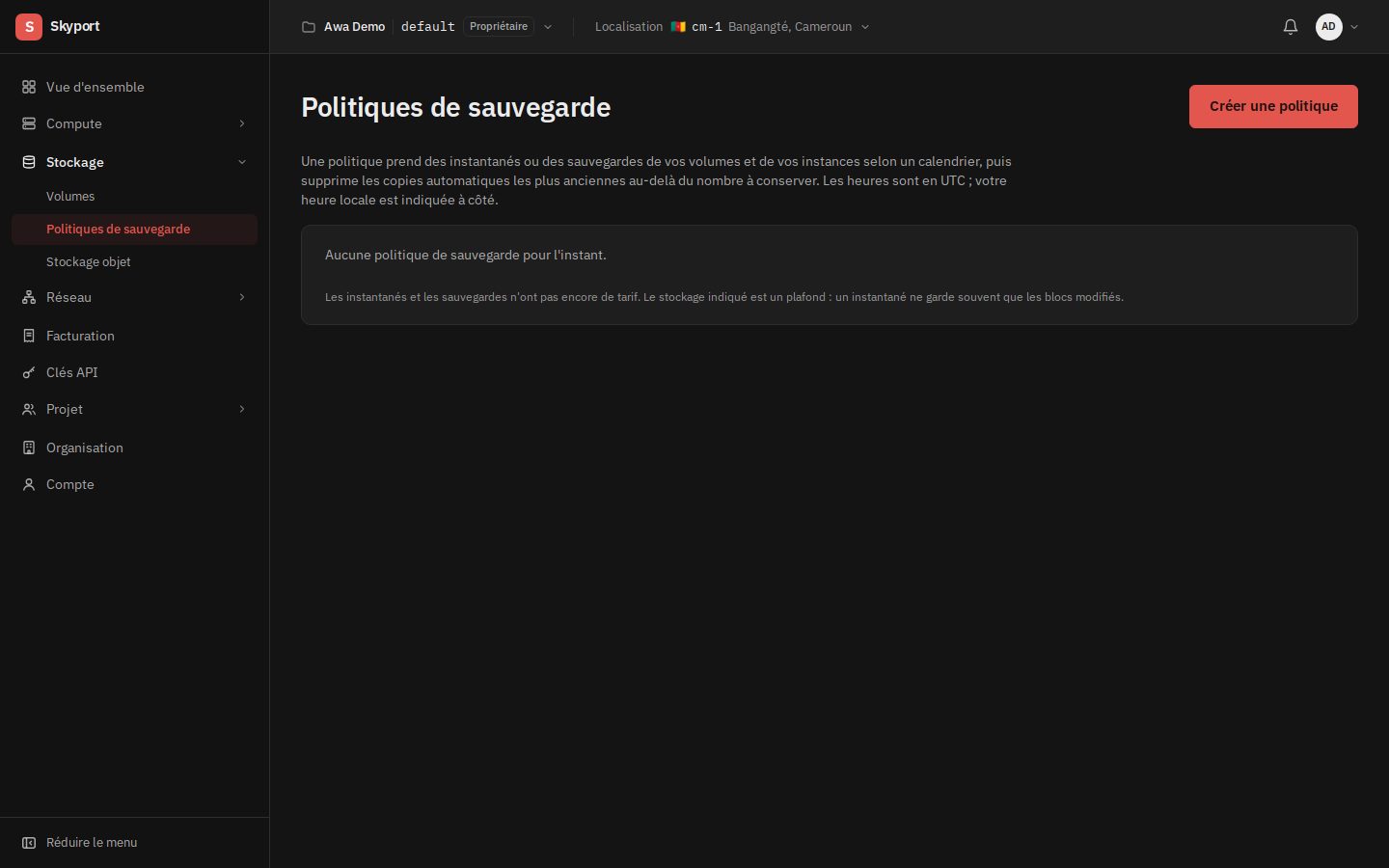 Les politiques de sauvegarde.